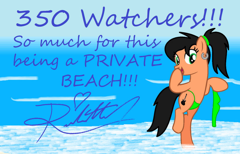 THANX, 350 WATCHERS!!!