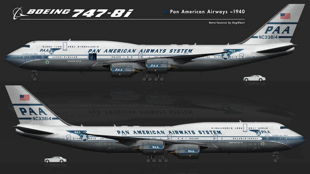 Boeing 747-8i PanAm ~1940