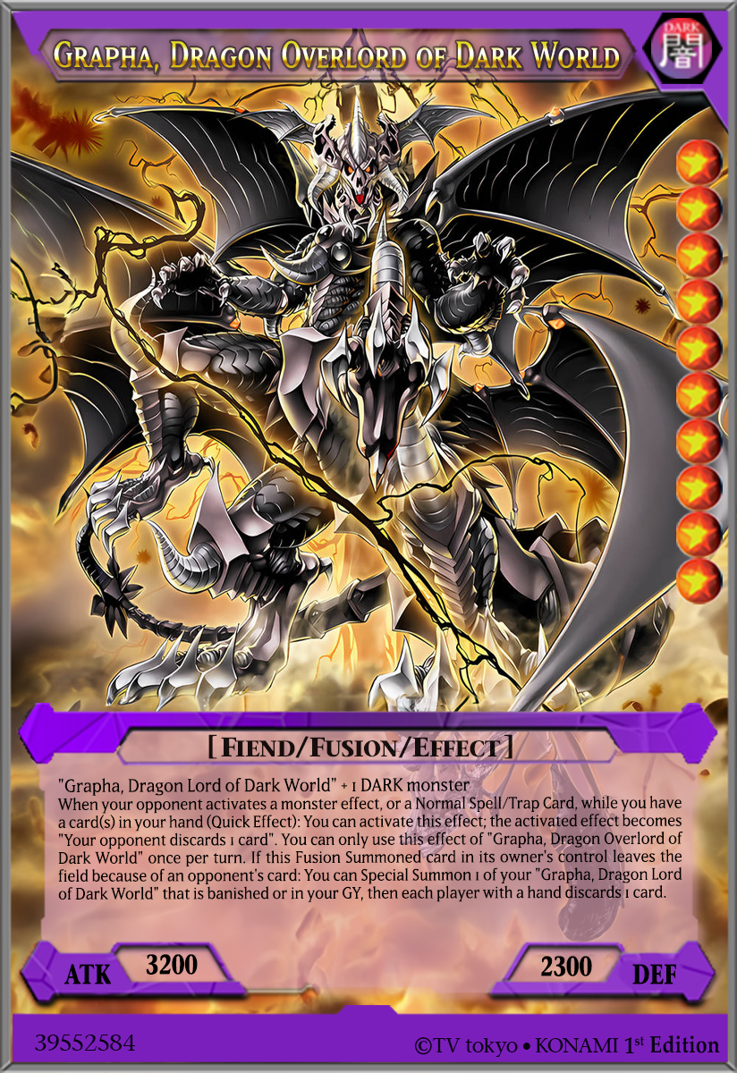 Grapha, Dragon Overlord of Dark World by hoangbg98 on DeviantArt
