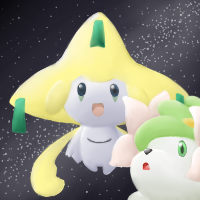 Jirachi and Shaymin