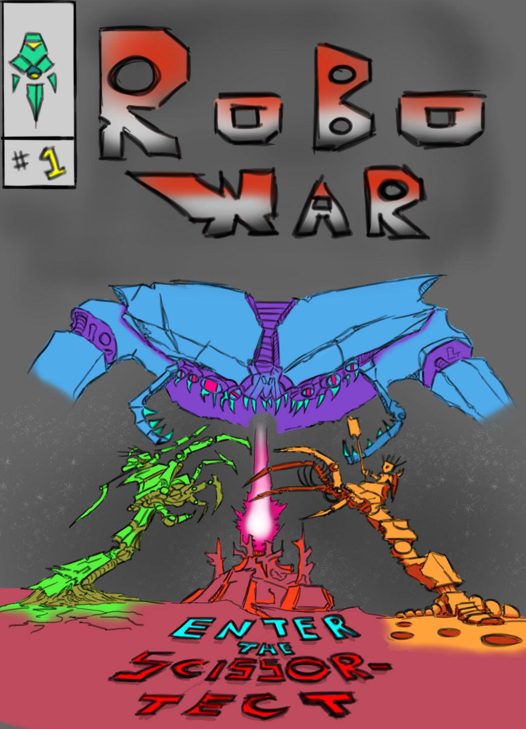 Robo Wars Razor Robo Wars with Title by HJTHX1138 on DeviantArt