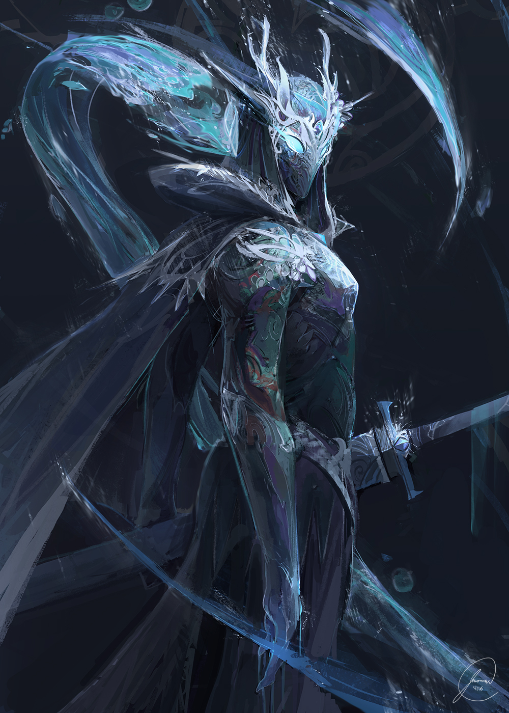 Water Knight by JasonTN
