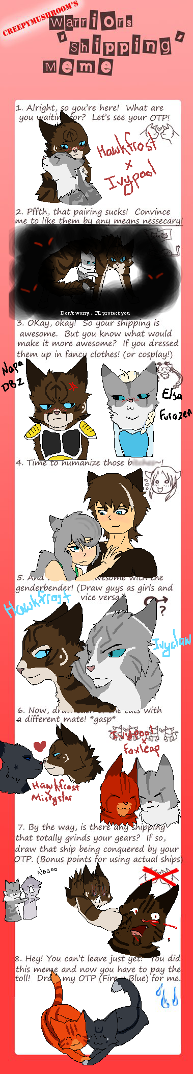 Warrior Cats Shipping Meme