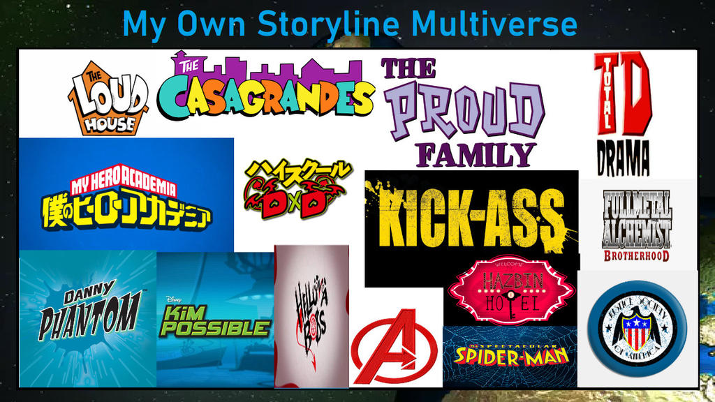 Multiple Storylines My Storyline Multiverse Ideas by NiteOwl18 on DeviantArt