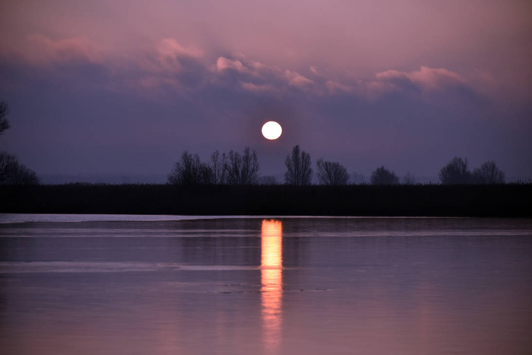 Sun Rising Ice Rising sun reflected on ice by Werner80 on DeviantArt