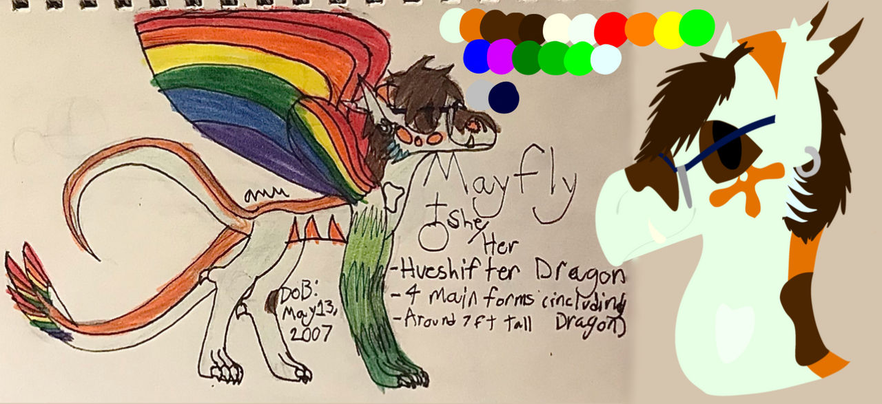 Mayfly official Ref by Ayguys-itsMayfly on DeviantArt