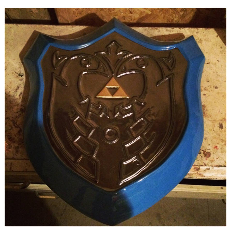 Legend of Zelda Wind Waker Mirror Shield by Legendofzanon on DeviantArt