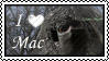 I love Mac stamp