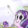 Starlight like to fly a kite