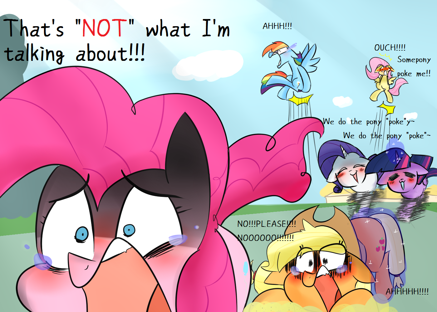 My little pony:We do the pony #poke#