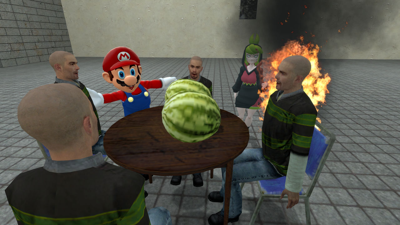 On the Watermelon dinner