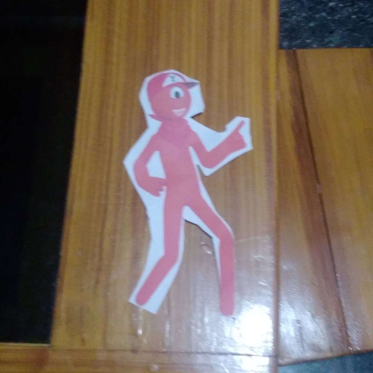 Fred in a Real world as a paper!