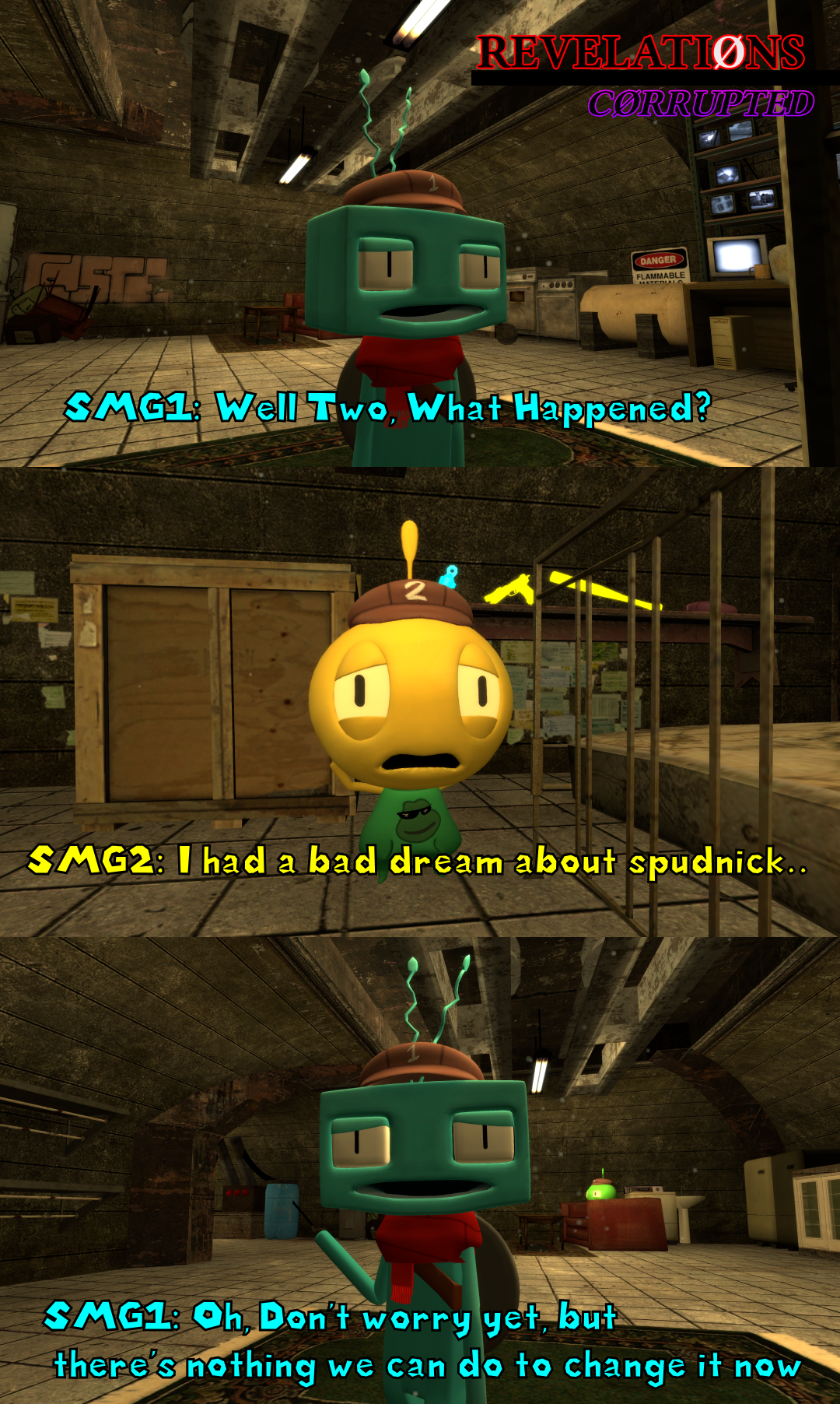 Revelations Corrupted AU - Bad Dream (Remake)