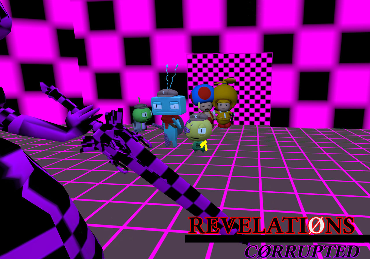 Revelations Corrupted AU - Corrupted Peach