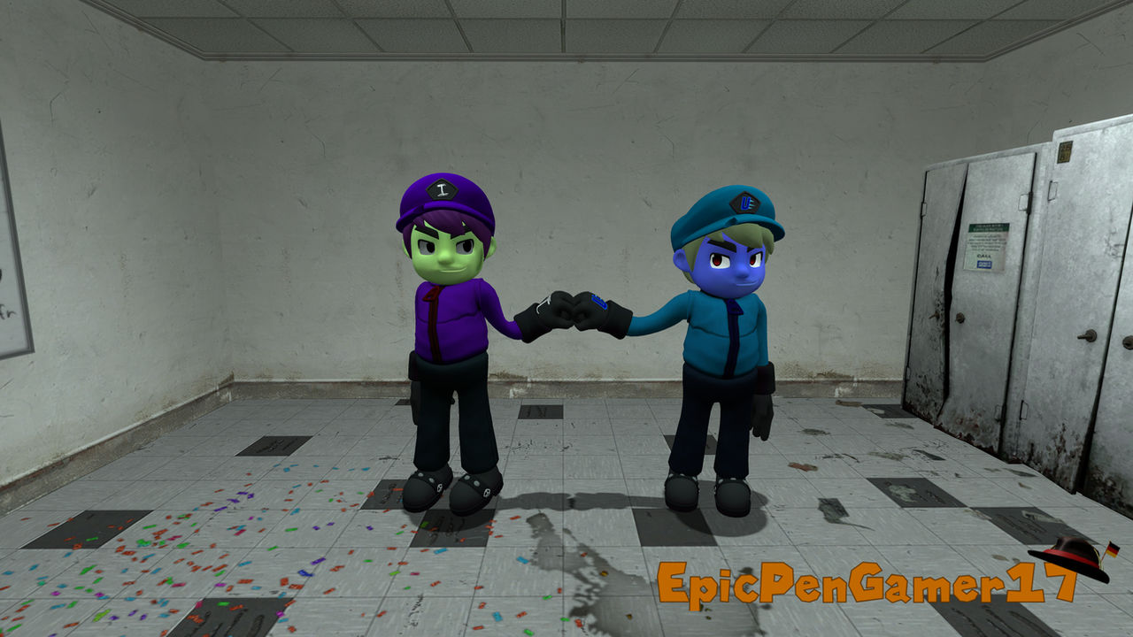 Evil Duo Fistbump