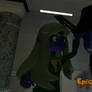 That's why Lesancon lost his eye