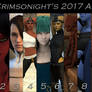 Crimsonight's 2017 Art Summary