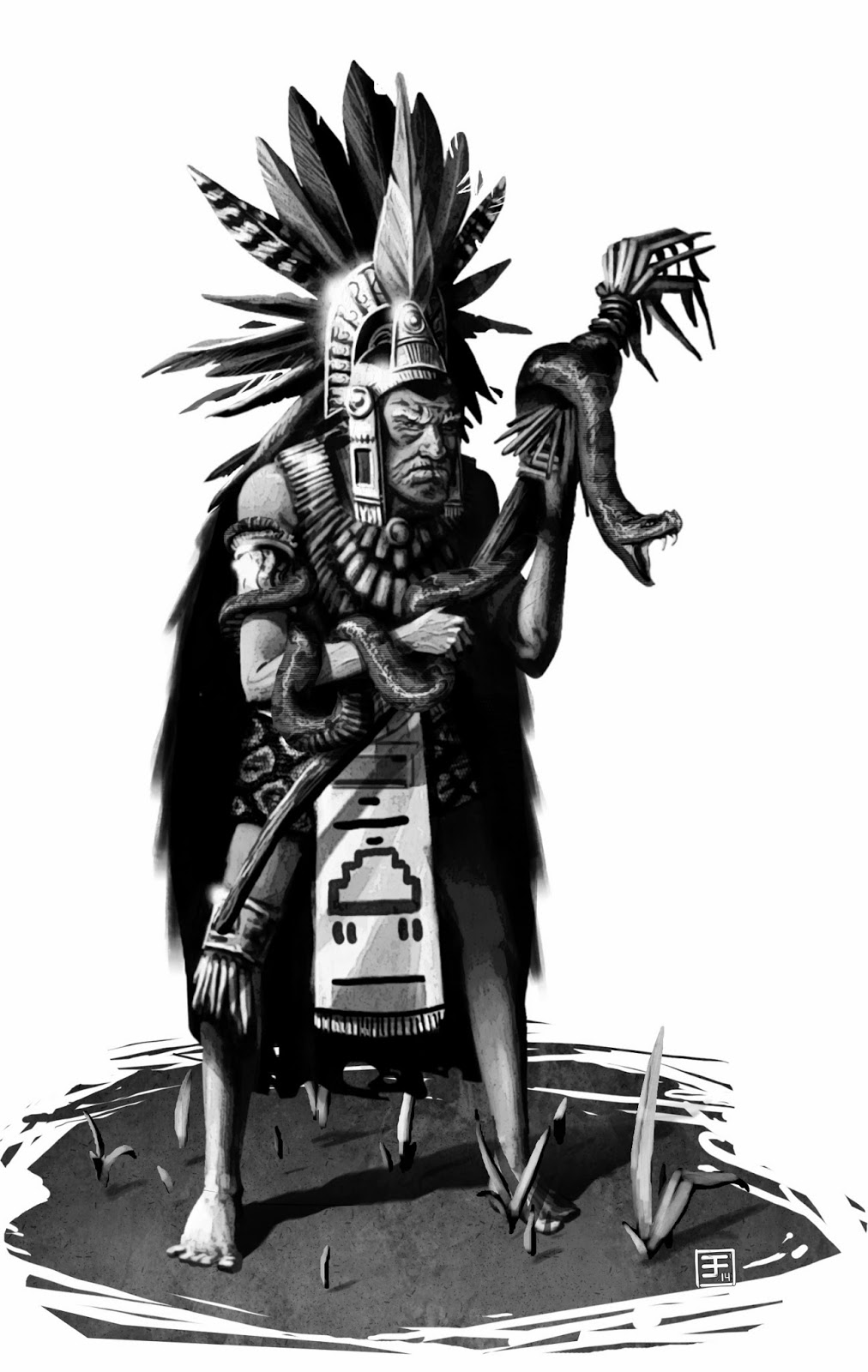 Aztec Priest