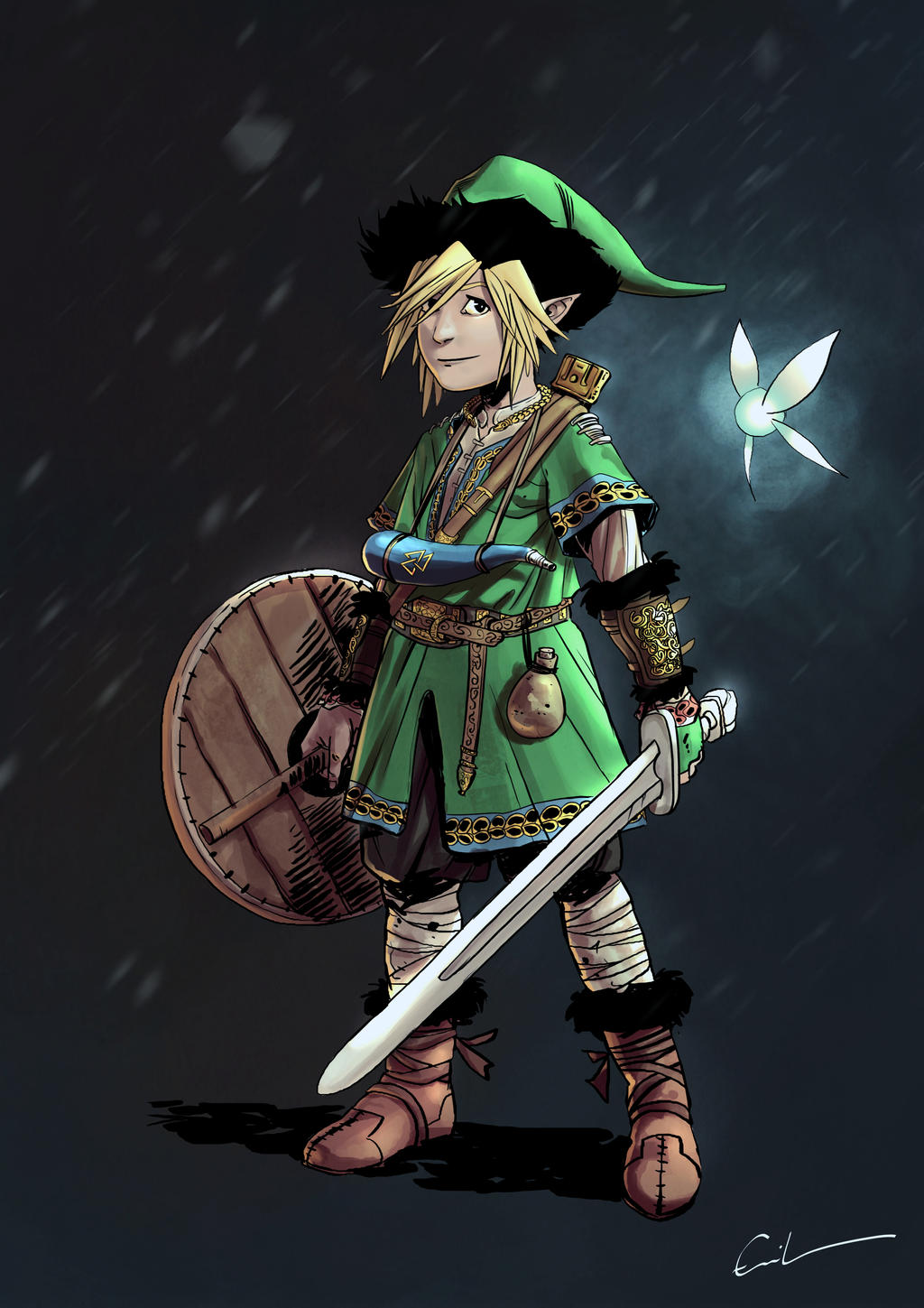 Character Design Challenge - Legend of Zelda by Syrphin