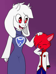 Yo y Toriel