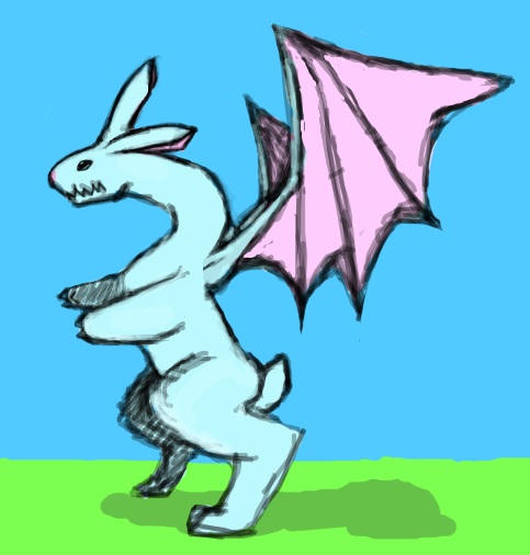 The Legendary Bunny Dragon by Karoljartur on DeviantArt