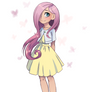 human ponies_Cute Fluttershy