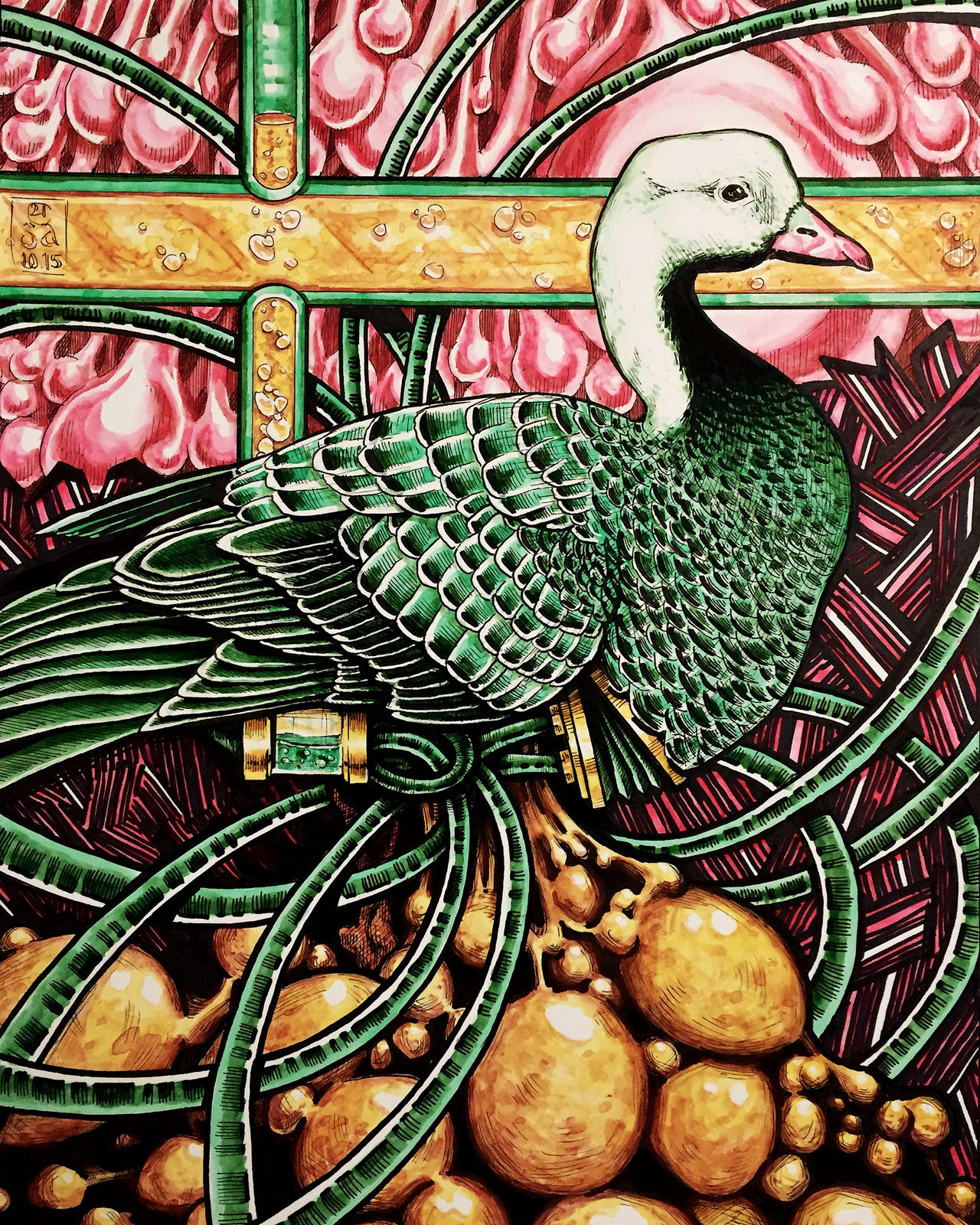 Cyborg Goose The (cyborg) goose that laid the golden egg by VeronRishka on DeviantArt