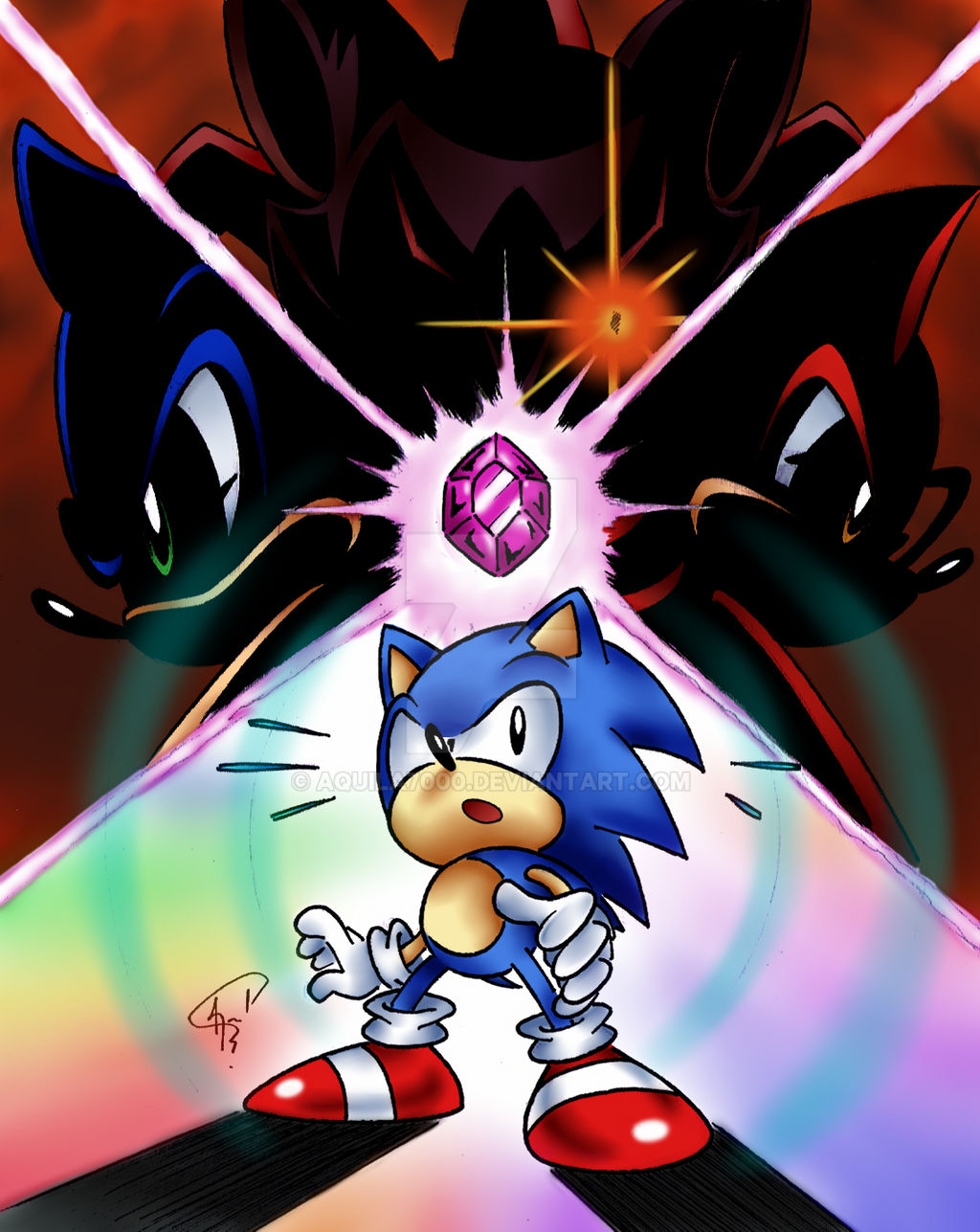 Sonic and Phantom Ruby by Aquila7000 on DeviantArt