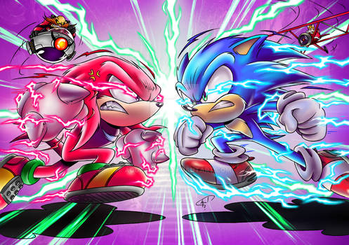 Sonic the Hedgehog 2: Knuckles vs. Sonic