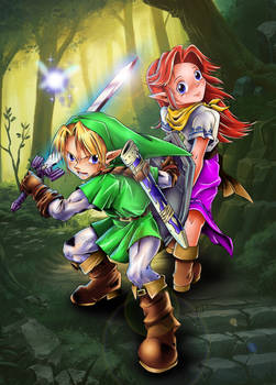 Link and Malon