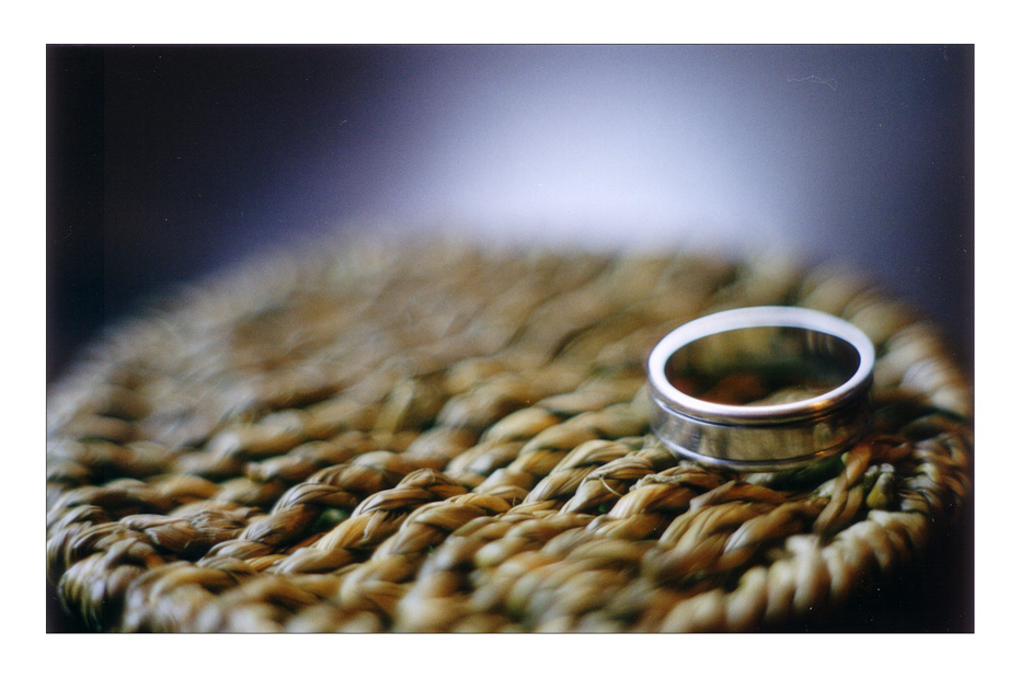 Film - Macro wedding ring