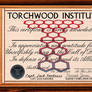 Torchwood Certificate