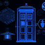 TARDIS  'Tech' wallpaper 2