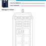 TARDIS Stationery 1