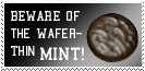 Python Wafer Thin Mint Stamp