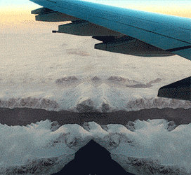 Long Flight Over Alaska