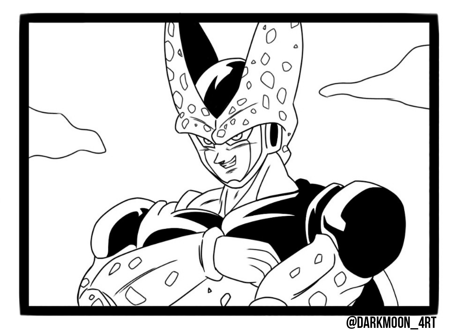 Perfect Cell Manga Panel By Iamdarkmoon On DeviantArt perfect-cell-manga-panel-by-iamdarkmoon-on-deviantart