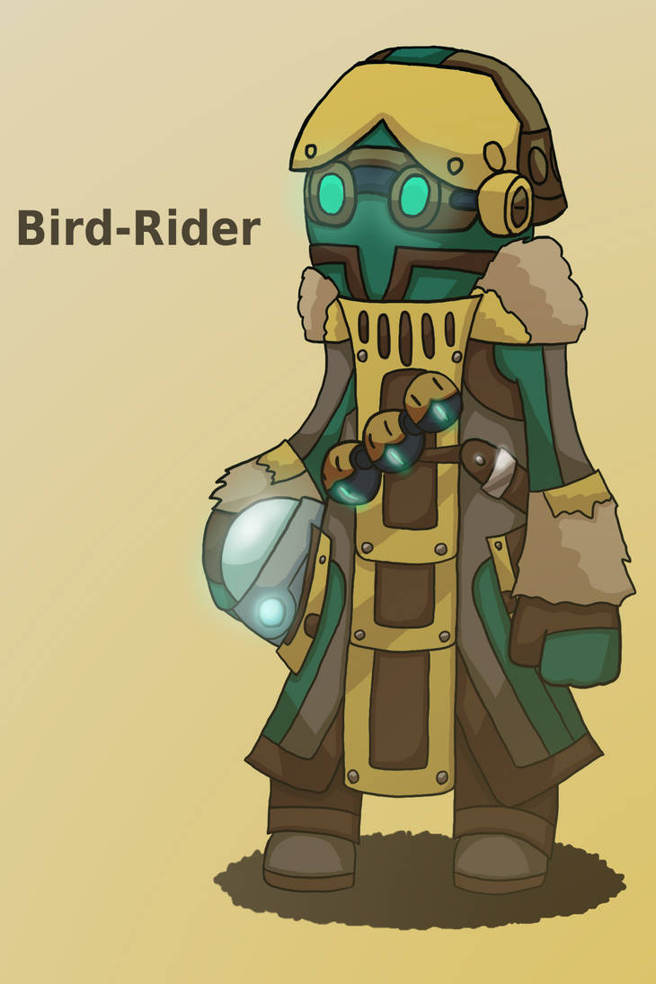 Flying Bird Rider Bird-Rider by TheBluff on DeviantArt