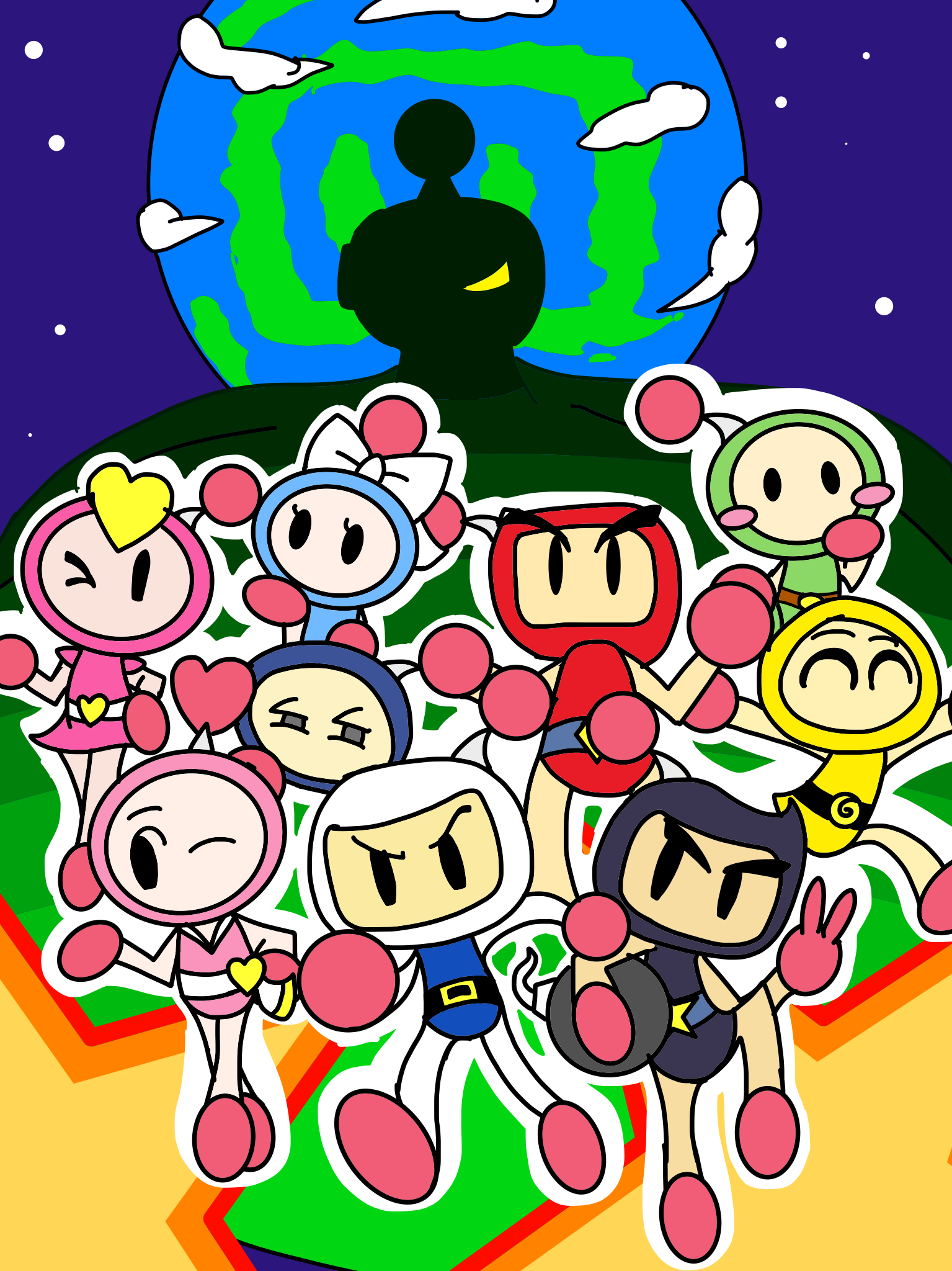 Green Bomberman R Bomberman R Cover attempt by Slick0509 on DeviantArt