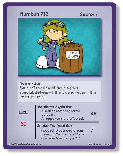 KND Card: Numbuh 712