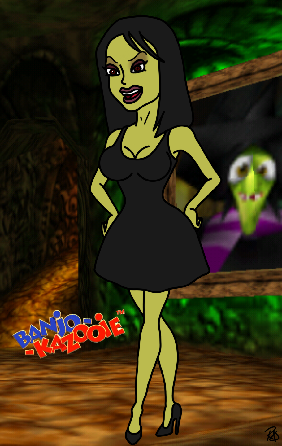 Banjo Kazooie Gruntilda Beautiful By RossKroft96Art On DeviantArt banjo-kazooie-gruntilda-beautiful-by-rosskroft96art-on-deviantart
