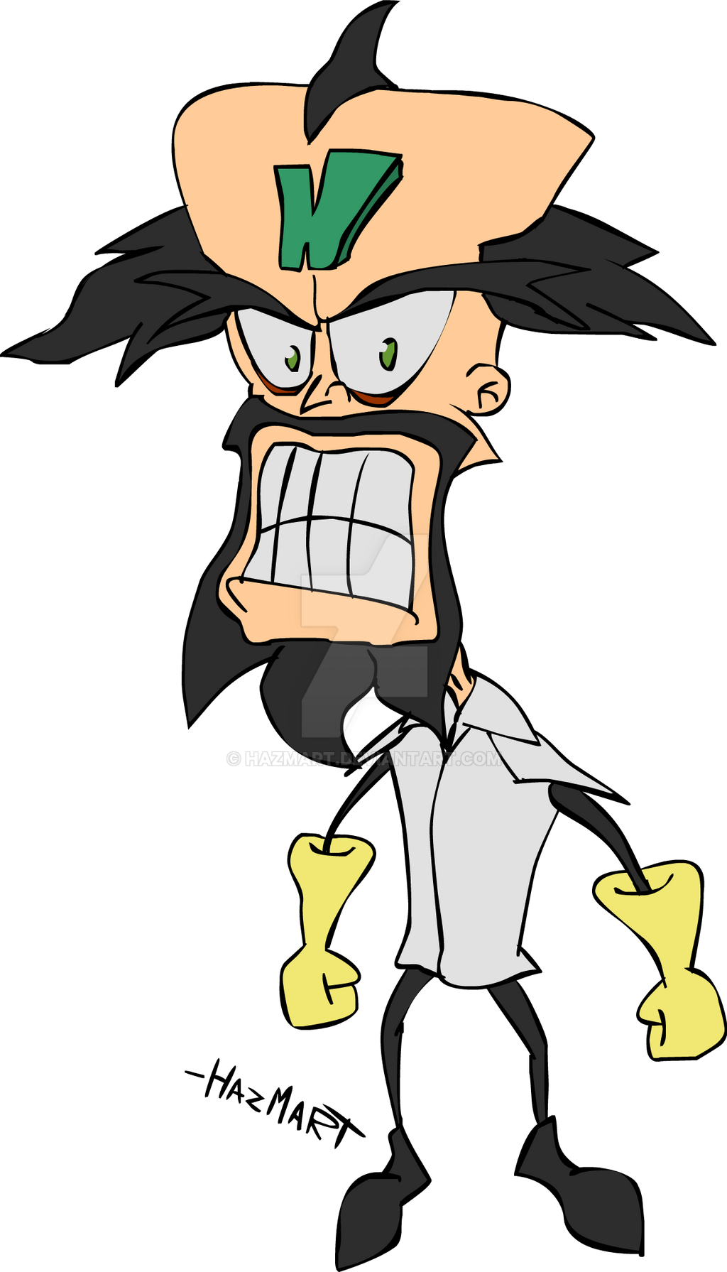 Dr. Neo Cortex. by Hazmart on DeviantArt