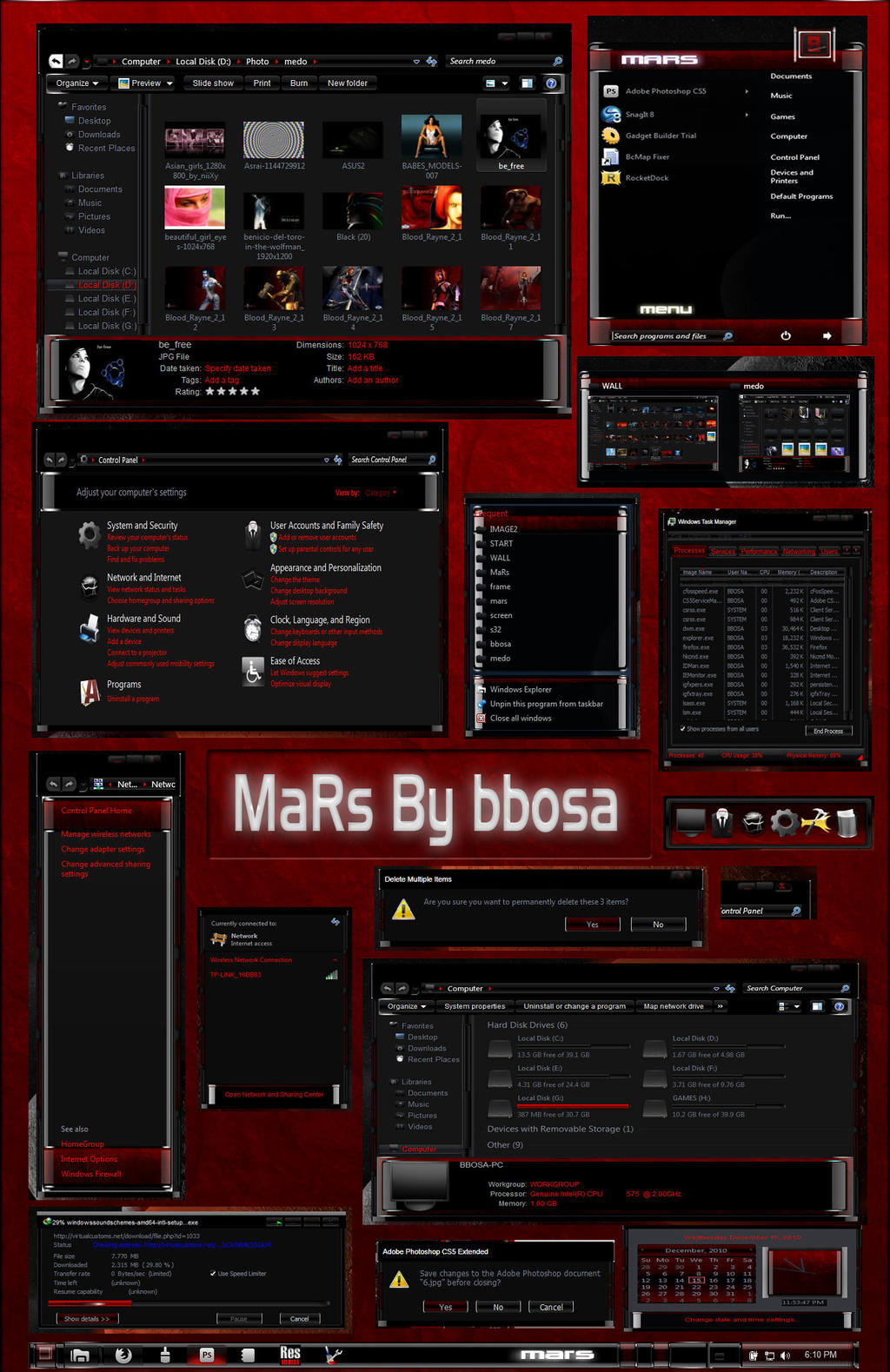 Mars Themes For Windows 7 By osa On Deviantart Mars Themes For Windows 7 By osa On Deviantart