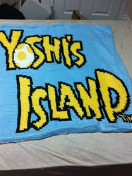 Yoshi's Island blanket