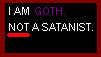 Goth, Not Satanist