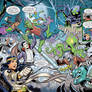 Monster Kids #5 page (8-9) Colored