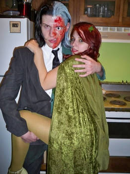 Two-Face and Poison Ivy