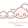 happy bun family