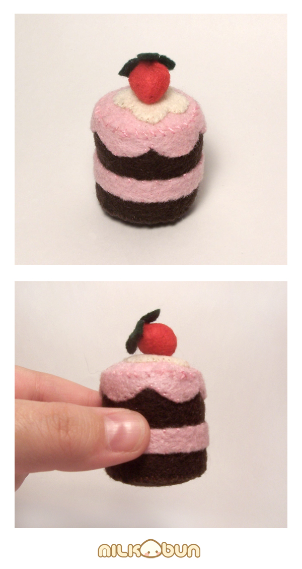 valentines cake plush