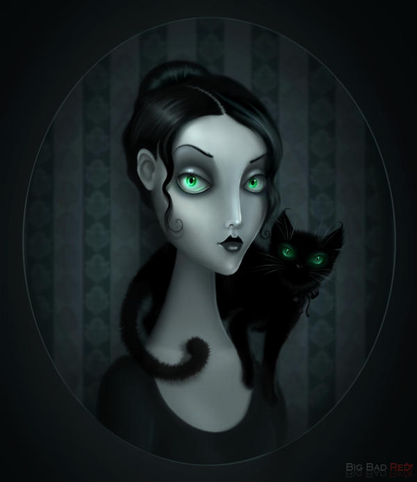 Lady With Cat